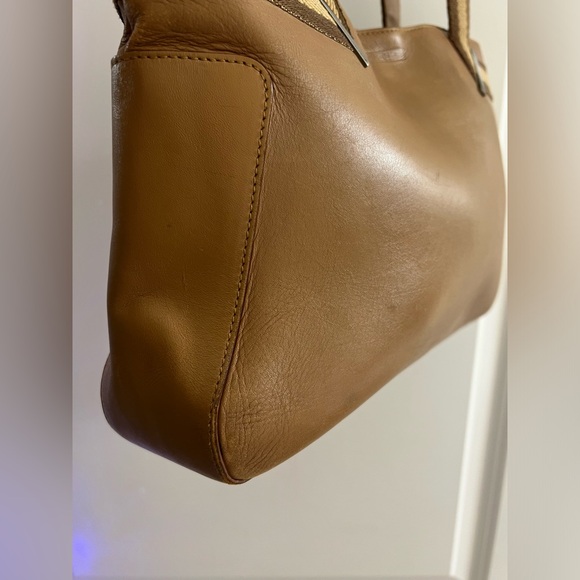 TAN GUCCI LEATHER TOTE - Picture 16 of 16